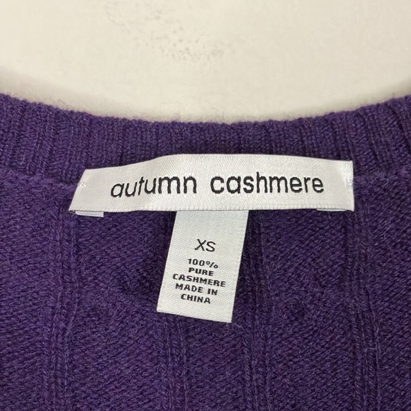 Autumn Cashmere cable knit sweater dress - Picture 4 of 7